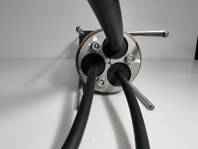 Przepust gazo-wodoszczelny do przejść instalacji, 100mm