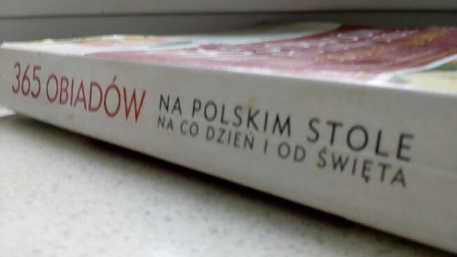 Książka kucharska 365 obiadów