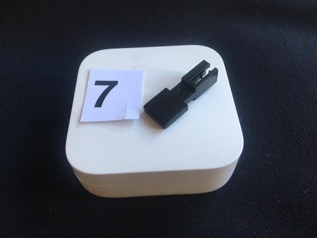 PRL potencjometr nasadka przycisk guzik czarny