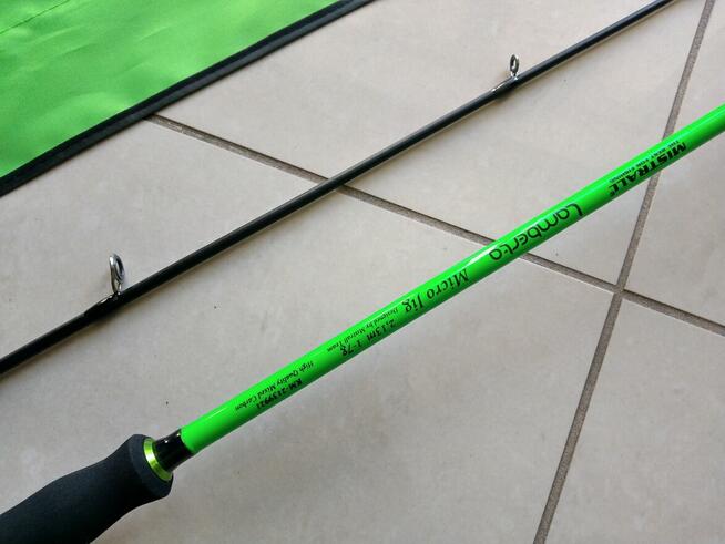 Spining na okonia Mistrall Lamberta Micro Jig 2,13m 1-7g