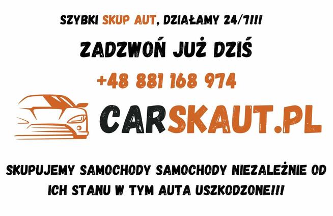 SKUP AUT KRAKÓW TEGO SAMEGO DNIA NR 881-168-974 DZWOŃ 24/7