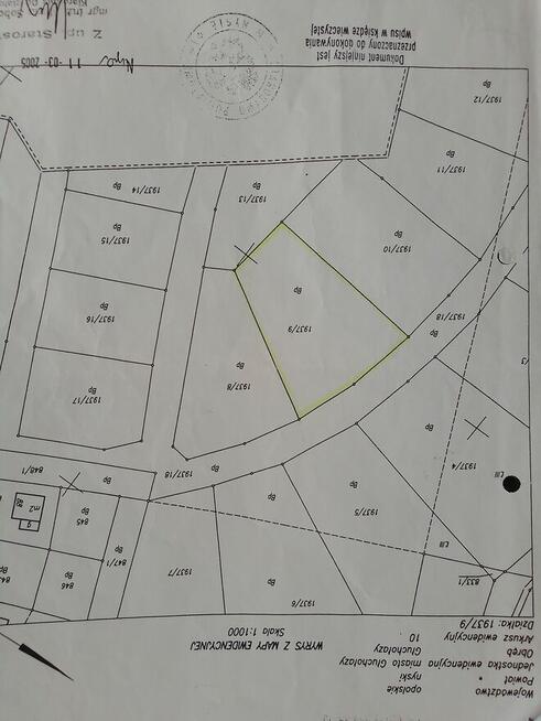 Sprzedam działkę budowlaną