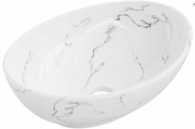 Umywalka Ceramiczna Marmurowa 40x34 różne wzory Kamień