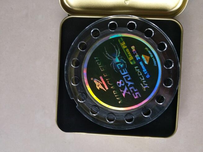 Bardzo mocna plecionka 8-splotowa dł 125m