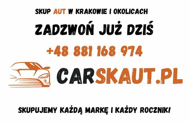 881-168-974 SZYBKI SKUP AUT KRAKÓW I OKOLICE 24H MEGA CENY!!