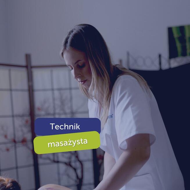Kierunek technik masażysta - całkowicie bezpłatnie!