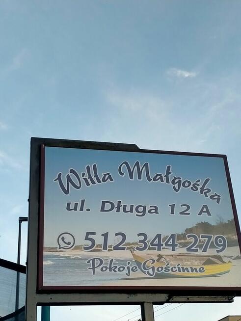 Wczasy Rodzinne willa Małgośka tel.512344 279 Władysławowo