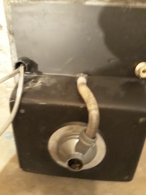 (zlew kuchenny z demontazu) grafitowy 46x57