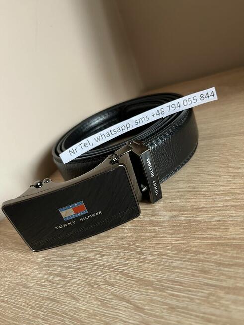 Skórzany Pasek Męski do Spodni Hugo BOSS