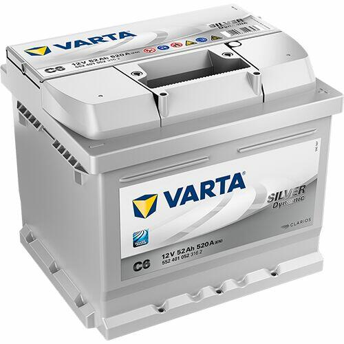 Akumulator VARTA Silver Dynamic C6 52Ah 520A EN