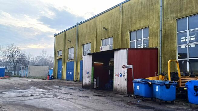 Do wynajęcia hala warsztatowa z pomieszczeniami - 739 m2