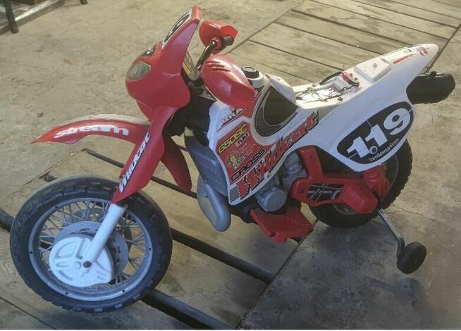 Motocykl elektryczny dla dzieci