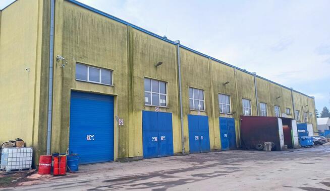Do wynajęcia hala warsztatowa z pomieszczeniami - 739 m2