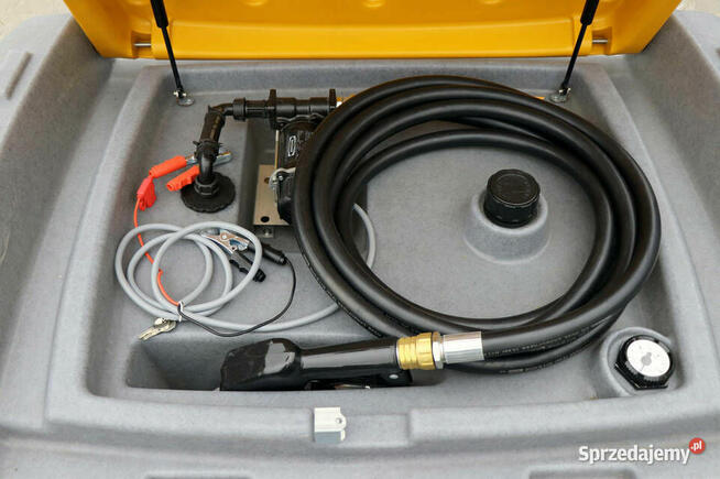 Zbiornik mobilny na olej nadędowy 400L z dystrybutorem