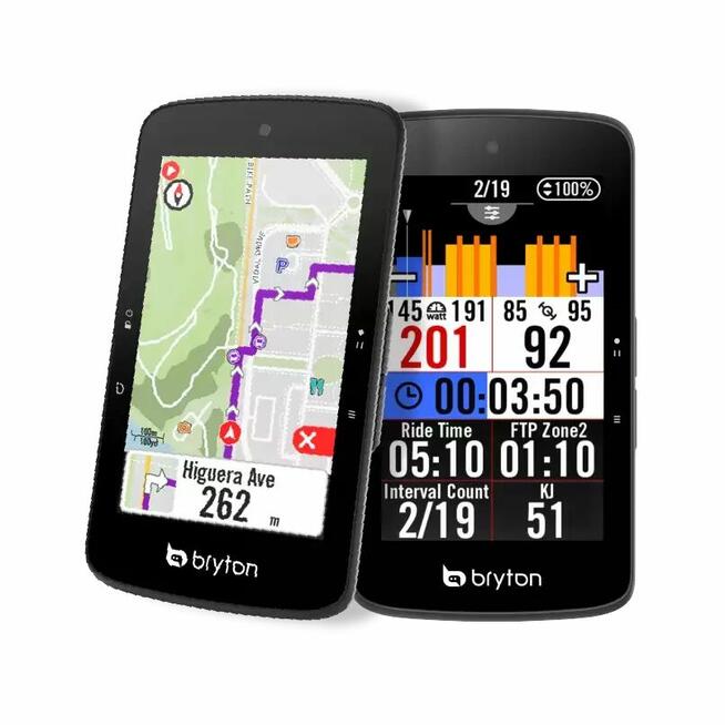 Liczniki rowerowe GPS BRYTON