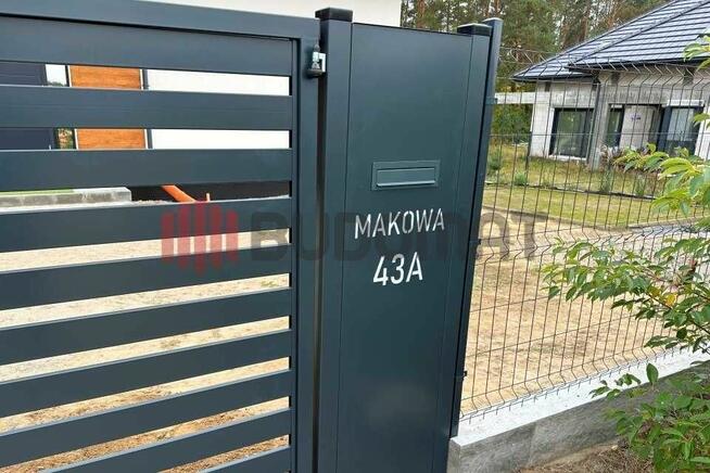 Multibox słupek multimedialny nowoczesne ogrodzenie skrzynka