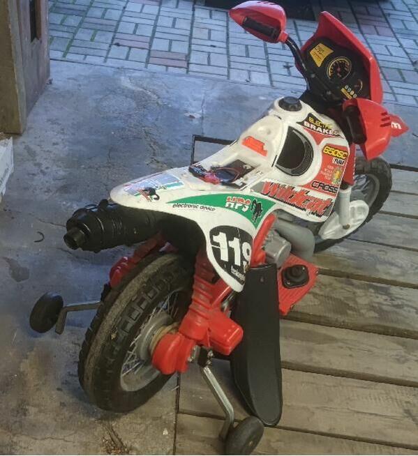 Motocykl elektryczny dla dzieci