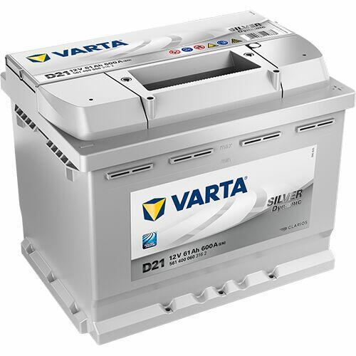 Akumulator Varta Silver Dynamic D21 61Ah/600A