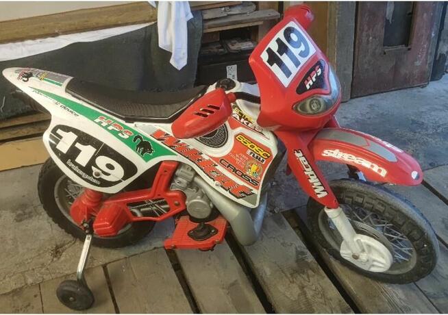 Motocykl elektryczny dla dzieci