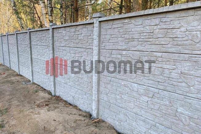 Ogrodzenie betonowe płyty ogrodzeniowe słupy płot betonowy -