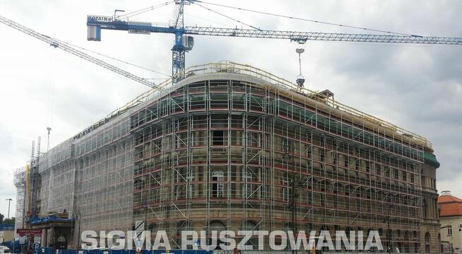 Rusztowania rusztowanie elewacyjne fasadowe ramowe 255 m2