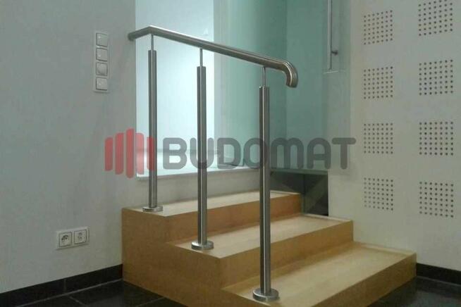 Balustrada Stal Nierdzewna Barierka Poręcz Szkło Pręt Słupek