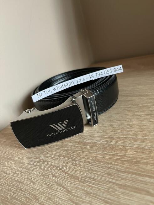 Skórzany Pasek Męski do Spodni Hugo BOSS