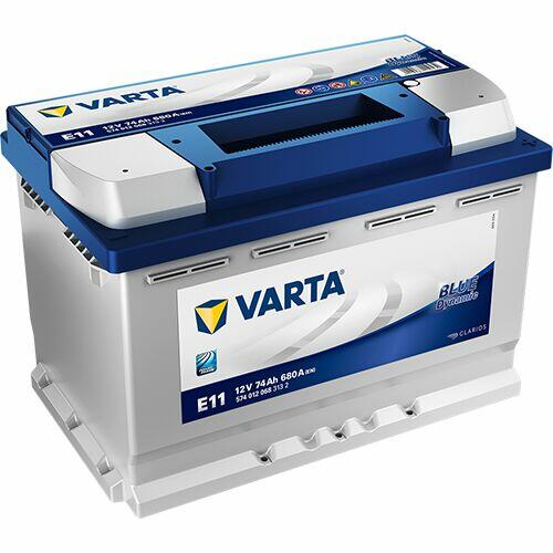 Akumulator Varta Blue Dynamic E11 74Ah/680A