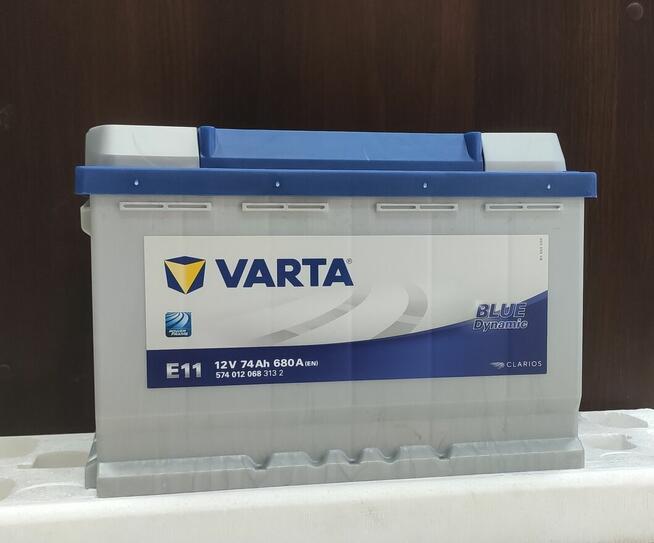 NOWY! Akumulator VARTA Blue Dynamic E11 74Ah 680A TCZEW