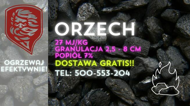 Węgiel Ekogroszek, orzech, kostka, miał Wesoła-Mysłowice