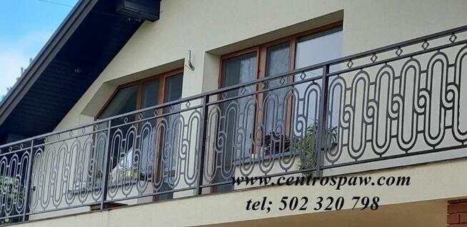 Balustrada balkonowa taras poręcz barierka