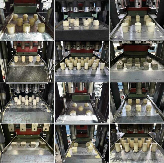 Prasa po technoplankton, ciasto i inne brykiet. Bricket-20AT