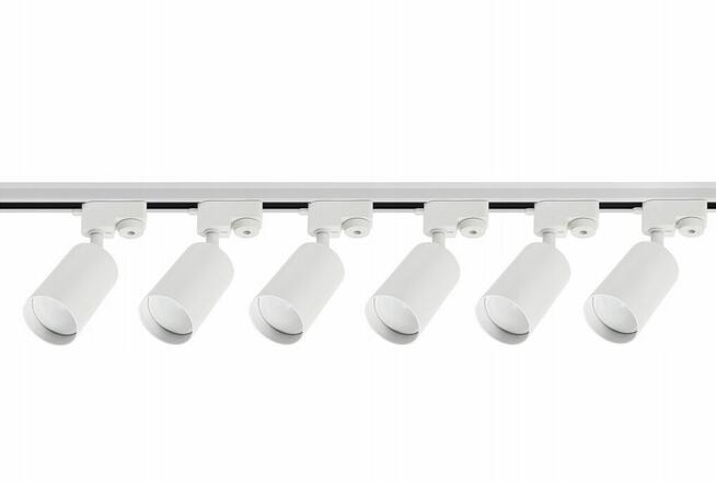 SZYNOPRZEWÓD Szyna 2 / 3 / 4 m BIAŁA + reflektory