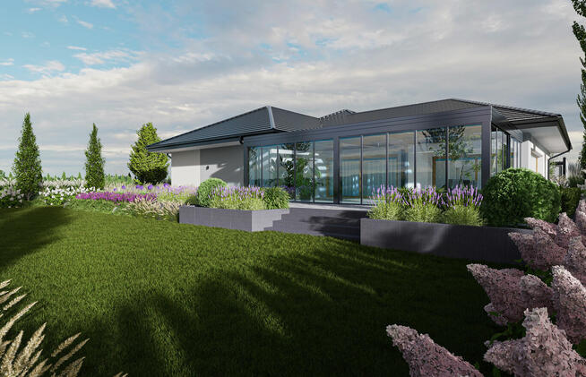 Projektowanie i zakładanie ogrodów // wizualizacje 3D