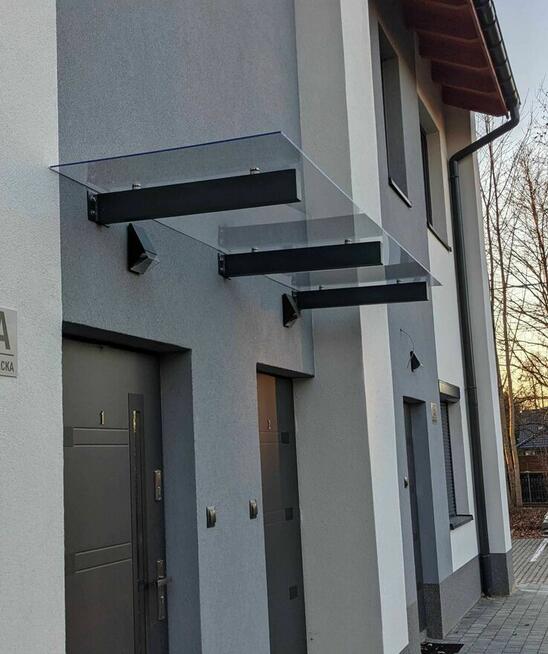 wspornik do daszka nad drzwi z aluminium 85cm