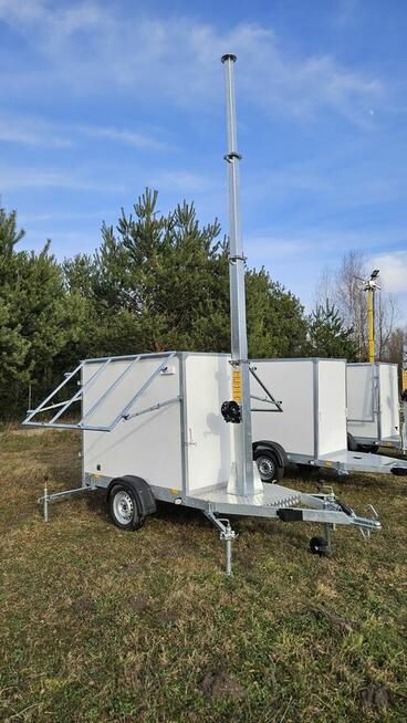 Maszt teleskopowy do kamer Monitoringu Wizyjnego