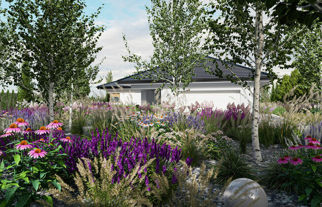 Projektowanie i zakładanie ogrodów // wizualizacje 3D