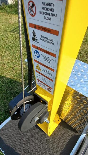 Maszt teleskopowy do kamer Monitoringu Wizyjnego