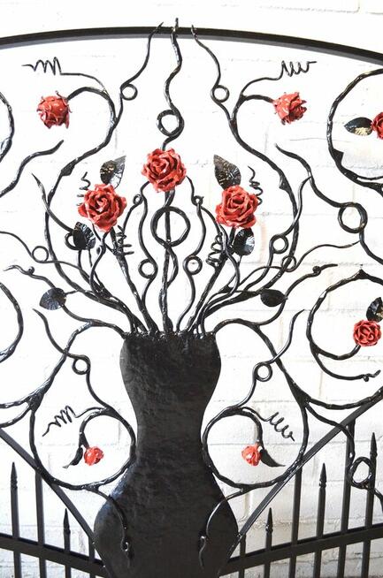 Kuta brama, kowalstwo , kuty płot , ogrodzenie