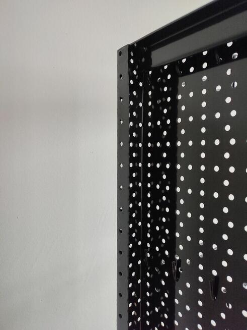 Stojak, stend, ścianka perforowana metalowa