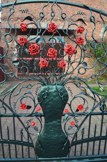 Kuta brama, kowalstwo , kuty płot , ogrodzenie