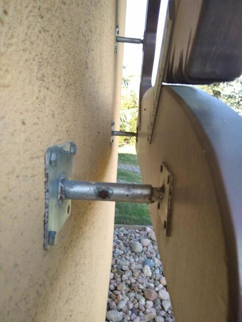 Dekoracja ścienna dwa konie z drewna