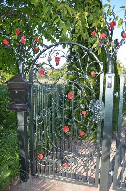 Kuta brama, kowalstwo , kuty płot , ogrodzenie