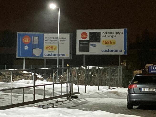 Baner reklamowy na wynajem