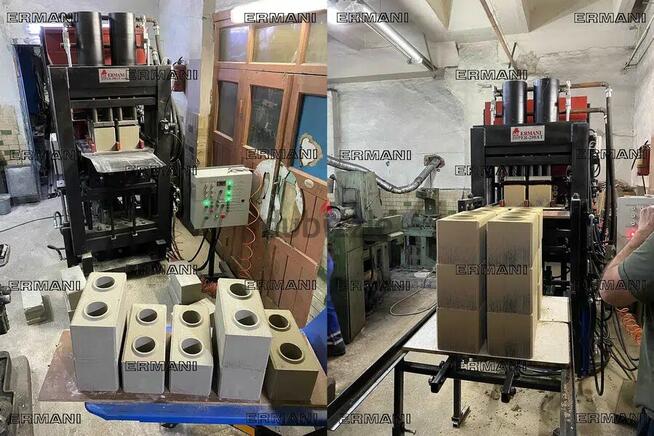 Prasa Hiper-200AT -do produkcji cegieł, bloczków, kostki bru