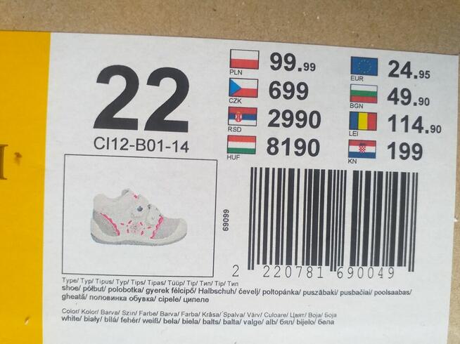 Buciki dziecięce Lasocki Kids rozmiar 22