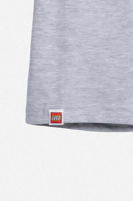 128 LEGO T-shirt długi rękaw szary 8+ samochód pojazd łazik
