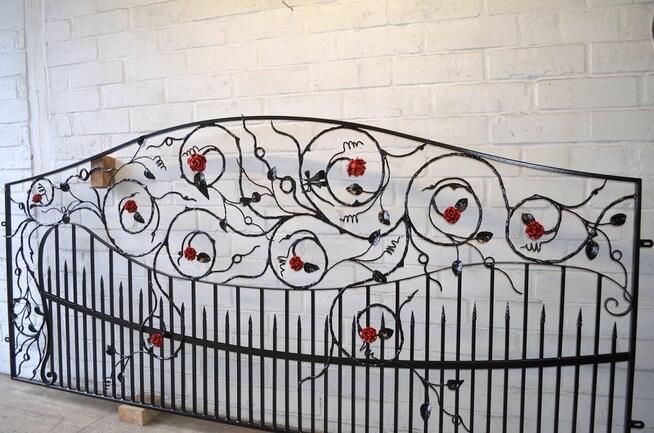 Kuta brama, kowalstwo , kuty płot , ogrodzenie