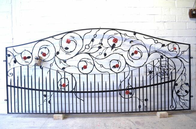 Kuta brama, kowalstwo , kuty płot , ogrodzenie