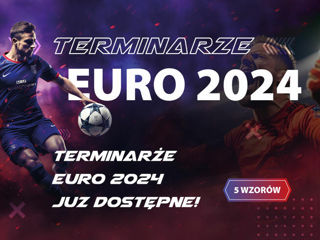 Terminarz piłkarskich Mistrzostw Europy EURO 2024 z logo!